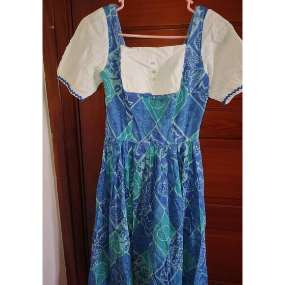 Sz S/M Vintage Oktoberfest German Dirndl Bar Saloon Dress Handmade Halloween - Picture 2 of 13